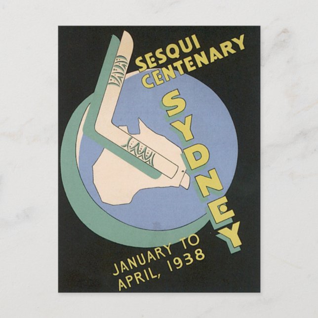 Postal Vintage Sydney Australia (Anverso)