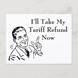 Postal Vintage Tariff Refund Check