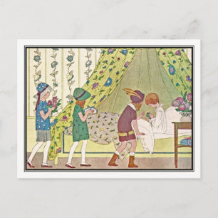 Postal Vintage te pondrás bien pronto por H. Willebeek Le