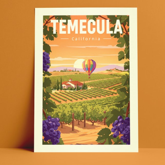 Postal Vintage Temecula California (Subido por el creador)
