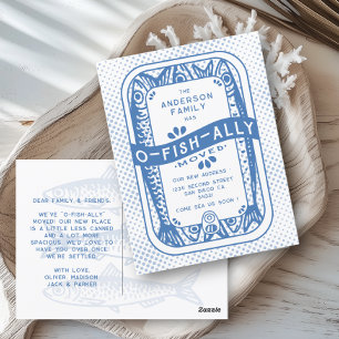 Postal Vintage Tenemos Sardina De Mar Trasladada Por O-Fi