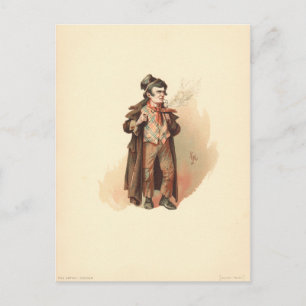 Postal Vintage The Artful Dodger Oliver Twist