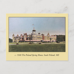 Postal Vintage The Poland Spring House Hotel