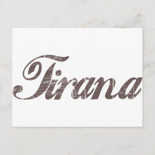 Postal Vintage Tirana