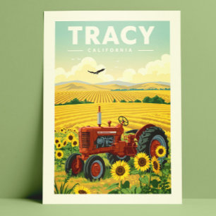 Postal Vintage Tracy California