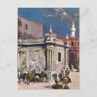 Vintage Trípoli Libia de los años 1890