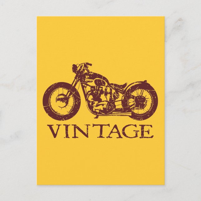 Postal Vintage Triumph (Anverso)