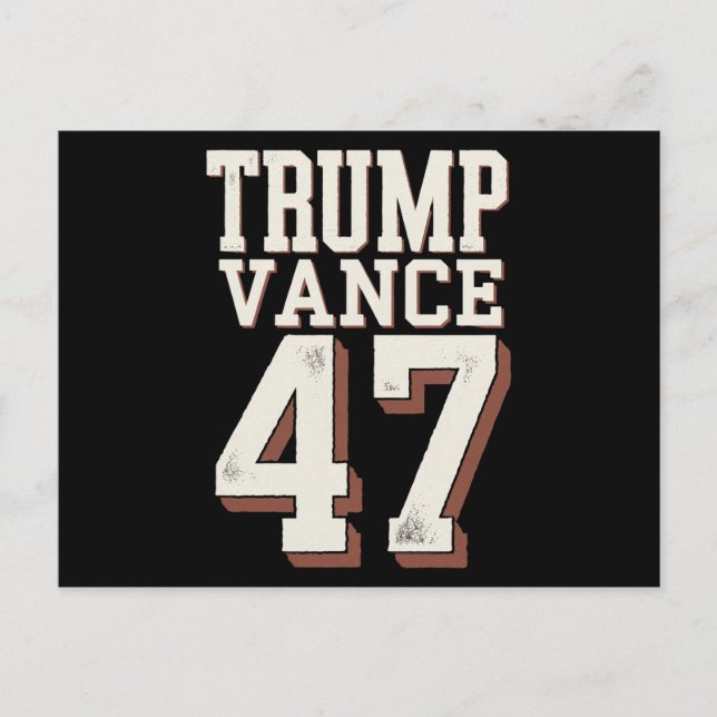 Postal Vintage Trump, presidente de Trump (Anverso)