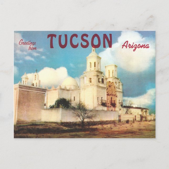 Postal Vintage Tucson (Anverso)
