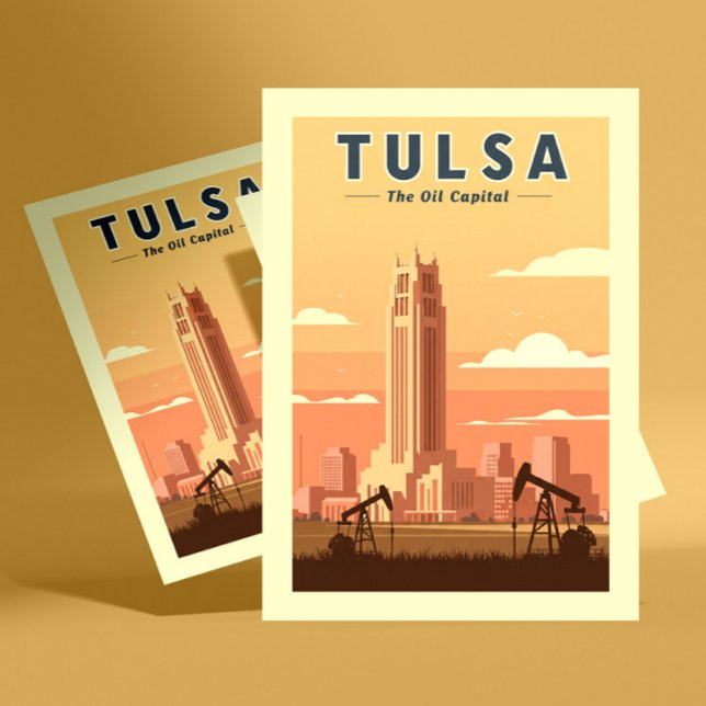 Postal Vintage Tulsa Oklahoma (Subido por el creador)