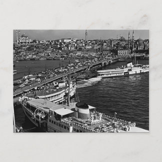 Postal Vintage Turkey Istanbul Galata