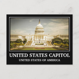 Postal Vintage United States Capitol