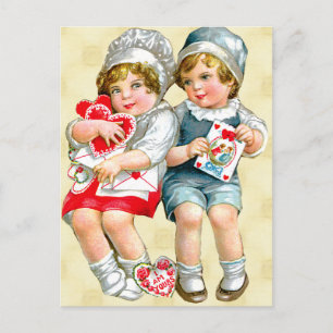 Postal Vintage Valentine