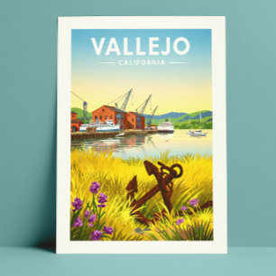 Postal Vintage Vallejo California