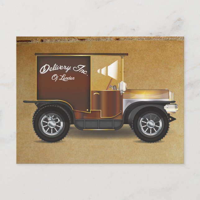 Postal Vintage Van (Anverso)