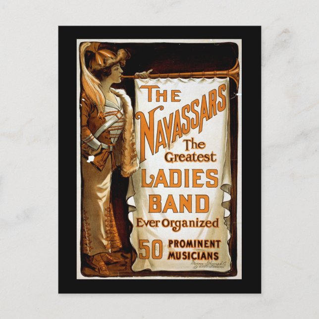 Postal Vintage Vaudeville (Anverso)