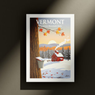 Postal Vintage Vermont