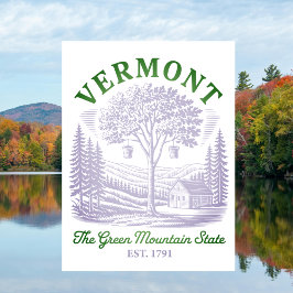 Postal Vintage Vermont Maple Sugar Shack