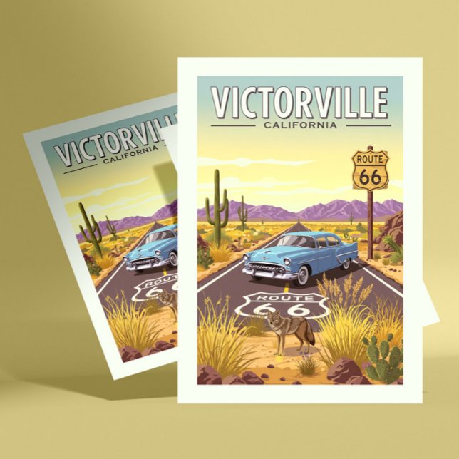 Postal Vintage Victorville (Subido por el creador)