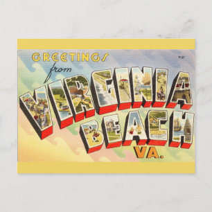 Postal Vintage Virginia Beach