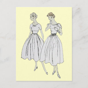 Postal Vintage Vogue