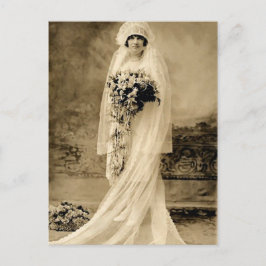 Postal Vintage Wedding A Bride