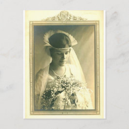 Postal Vintage Wedding A Bride