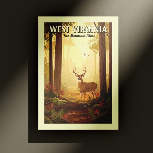 Postal Vintage West Virginia (Subido por el creador)