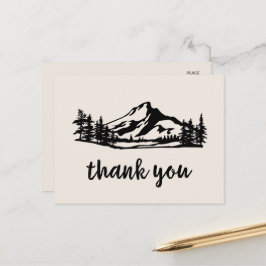 Postal Vintage Wilderness Gracias