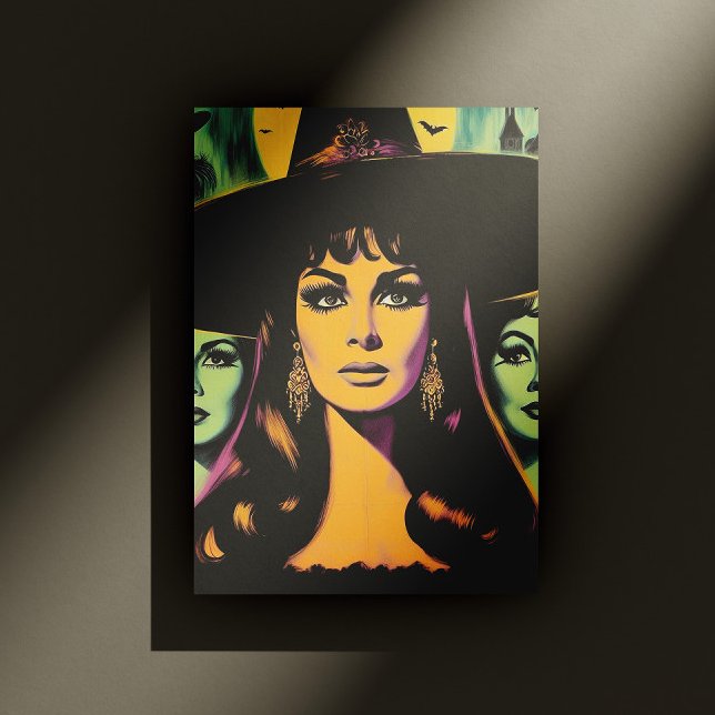 Postal Vintage Witch (Subido por el creador)