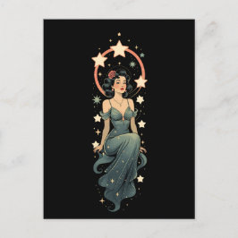 Postal Vintage Woman