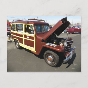 Postal Vintage Woody