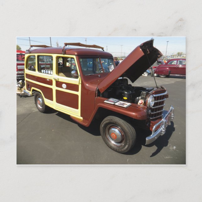 Postal Vintage Woody (Anverso)