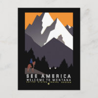 "Vintage WPA Montana Poster"