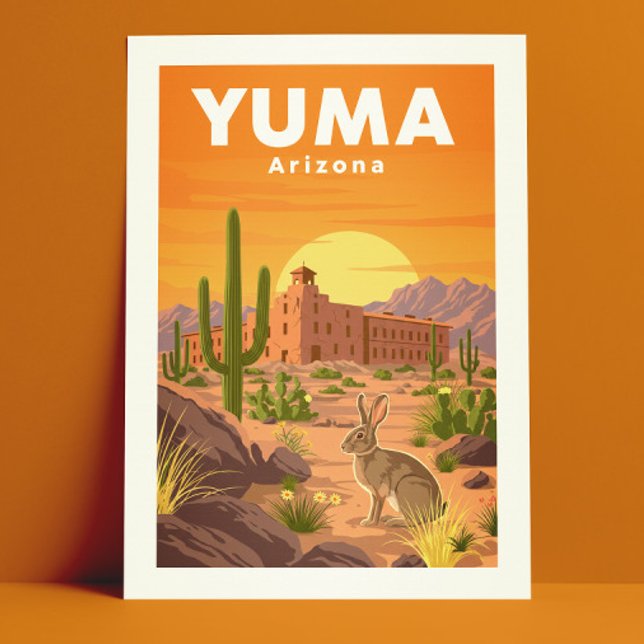 Postal Vintage Yuma Arizona (Subido por el creador)