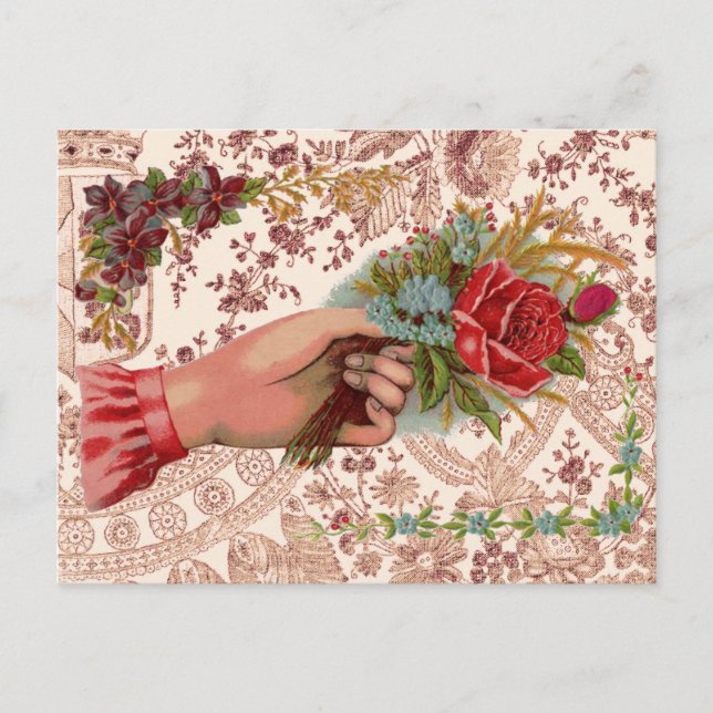 Postal Vintge Bouquet (Anverso)
