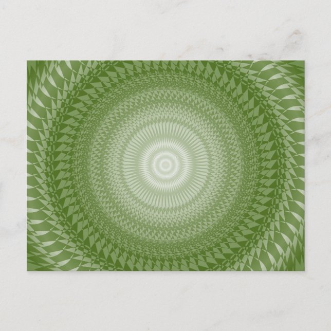 Postal Vio Mandala en tribales (Anverso)