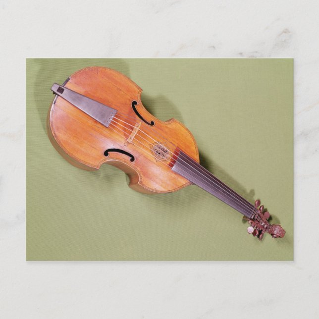 Postal Viol de Tenor, 1667 (Anverso)