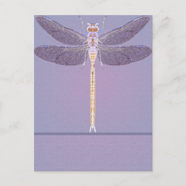 Postal Violet Dragonfly (Anverso)