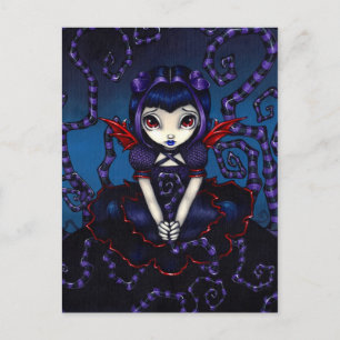 Postal "violeta a veces"