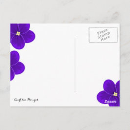 Postal violeta africana