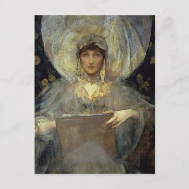 Postal Violeta, duquesa de Rutland (Anverso)