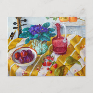 Postal Violetas africanas 2012