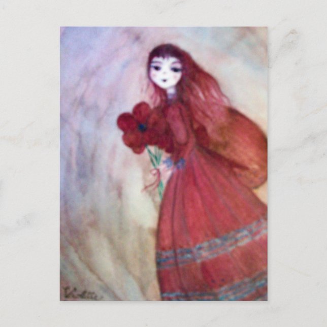 Postal Violette (Anverso)