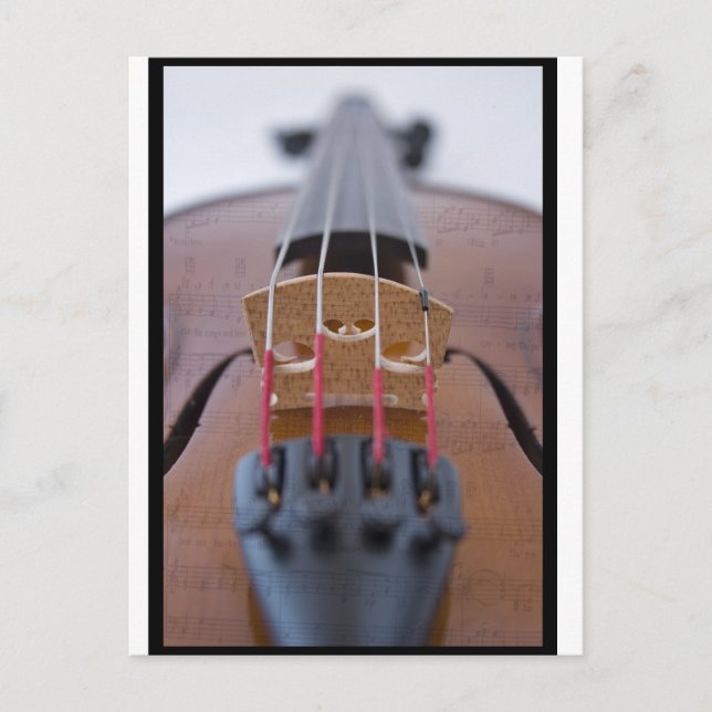 Postal Violin (Anverso)