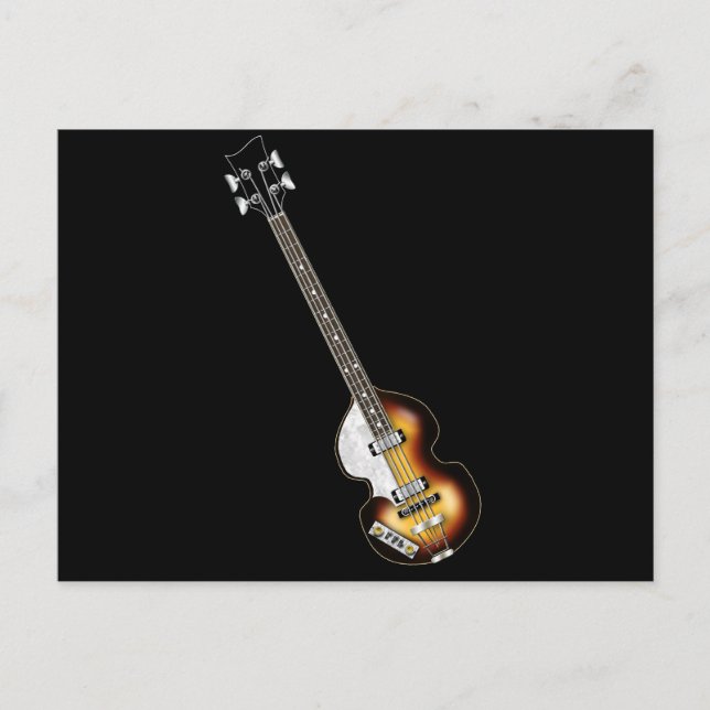 Postal Violin Bass Guitar (Anverso)