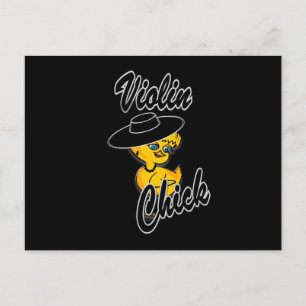 Postal Violín Chick #4