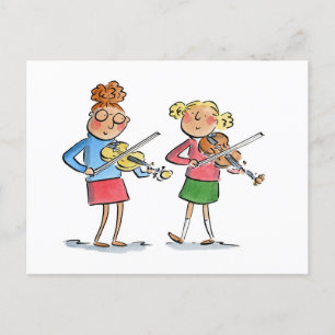 Postal Violin Duet
