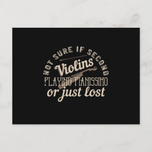 Postal Violín - Las segundas violaciones se acaban de per