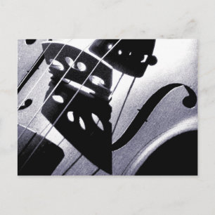 Postal Violin Postcard